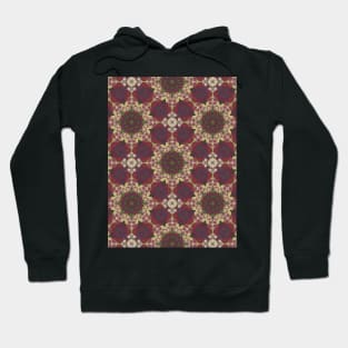 Red and Green Circular Dots Pattern - WelshDesignsTP003 Hoodie